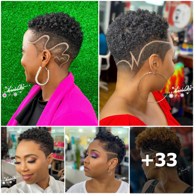 +33 Cute Tapered Natural Hairstyles for Afro Hair