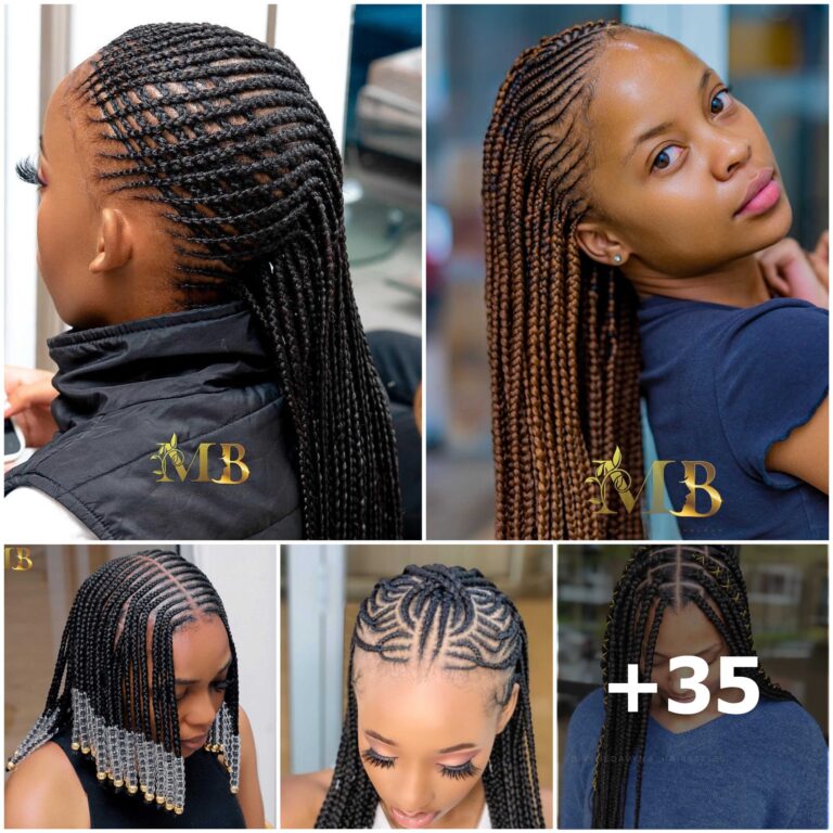 35 PHOTOS: Cornrow Braid Styles + Elegant Looks For Ladies