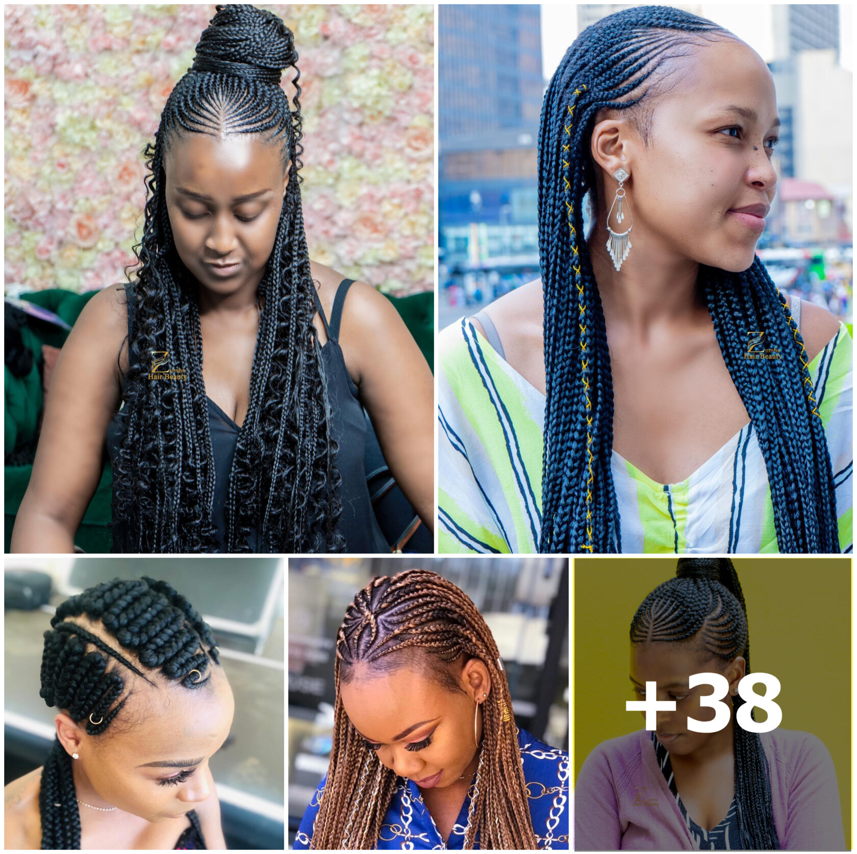 +38 PHOTOS: Neat Cornrow Braids Hairstyles