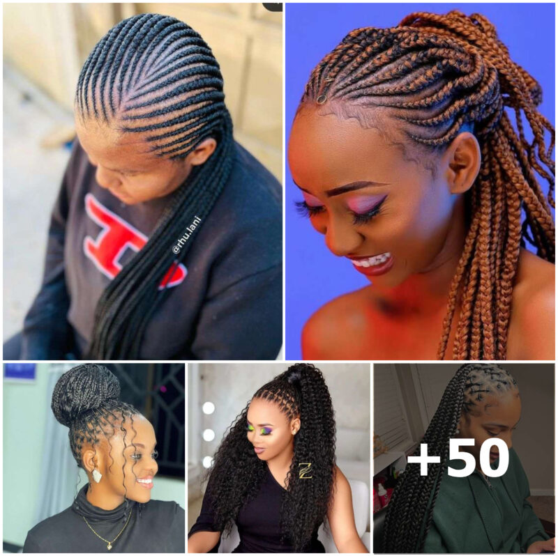 +50 PHOTOS: Stunning African braid styles for women ‎