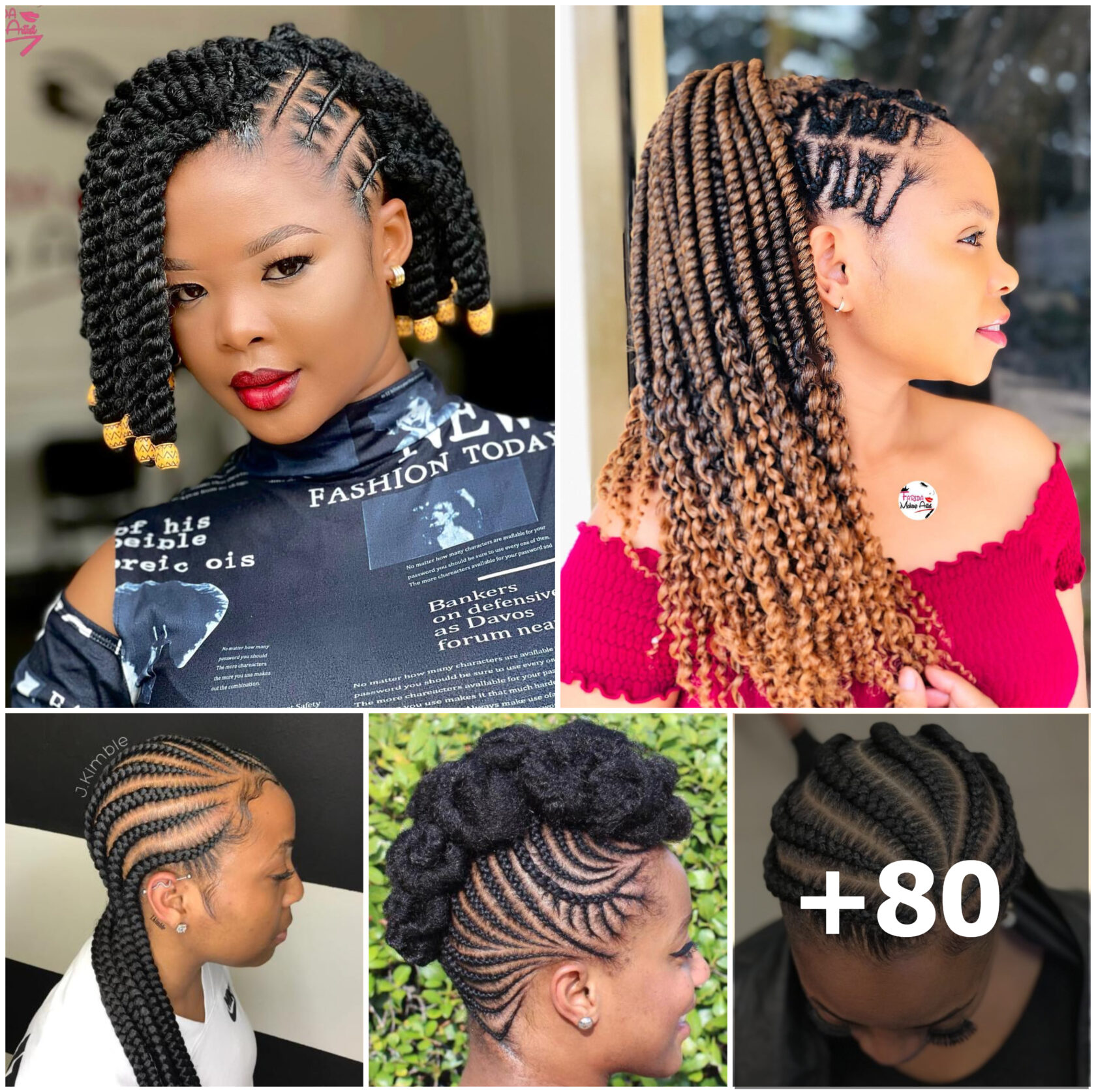 80 PHOTOS: Luxury braided hairstyles for ladies ‎