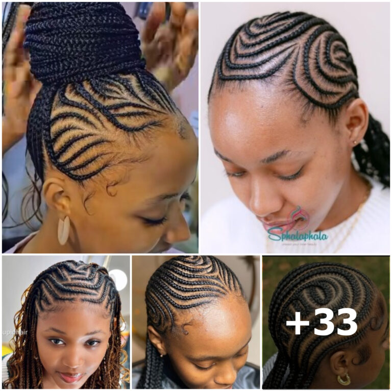 Captivating Ghana Braids Hairstyles That Rocks.