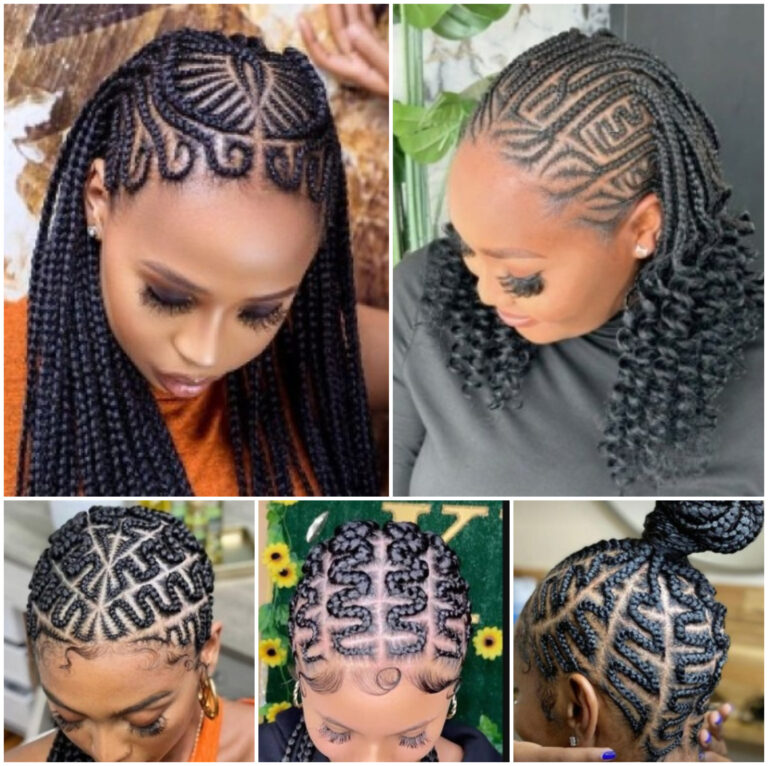 Creative Ghana Braids Hairstyles You Should See.