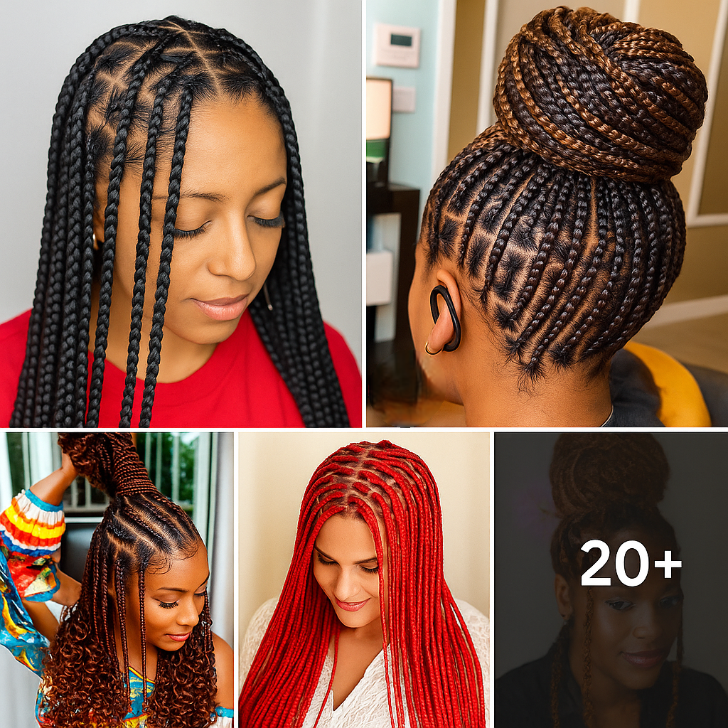 27 PHOTOS: Nice Hairstyles – Box Knotless Braided Styles ‎
