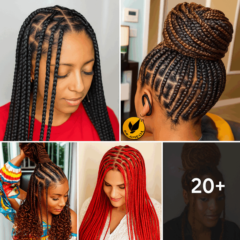 27 PHOTOS: Nice Hairstyles – Box Knotless Braided Styles ‎