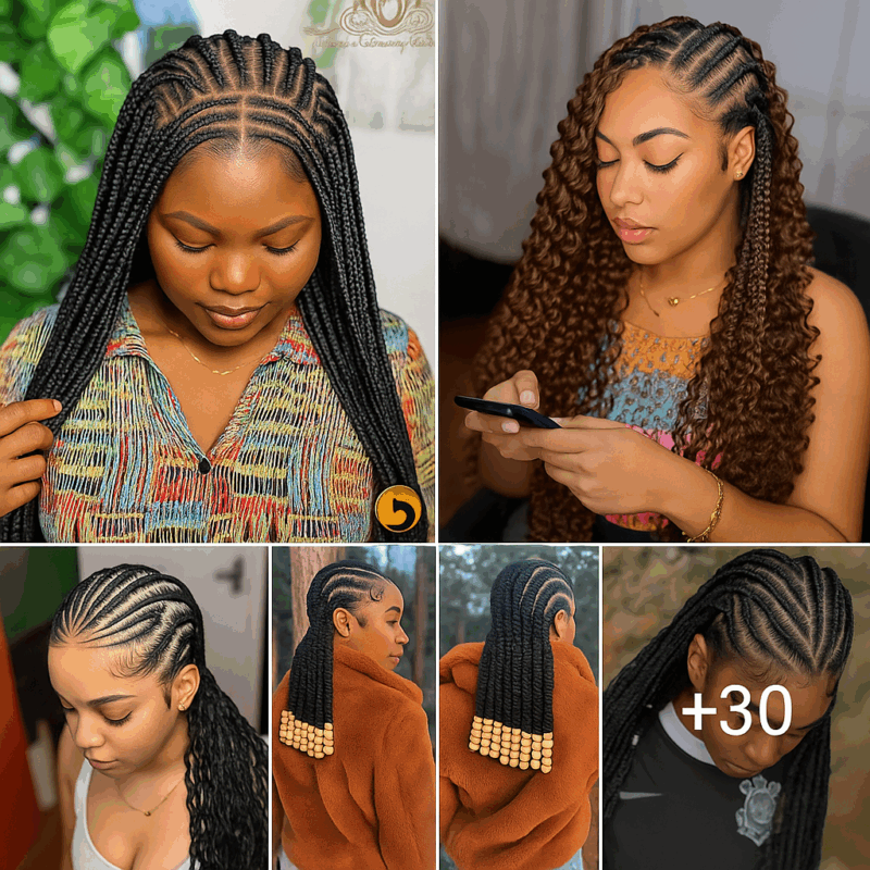 30 PHOTOS: Luxury braided hairstyles for women ‎