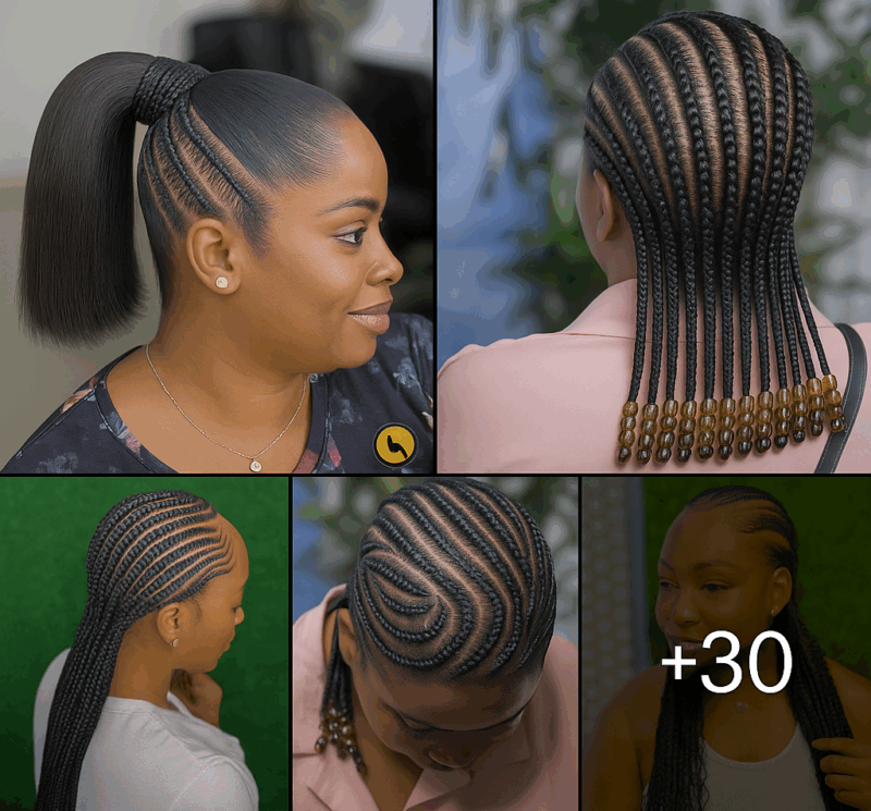 30 PHOTOS: Nice Cornrow Hairstyles – New hairstyle for women ‎
