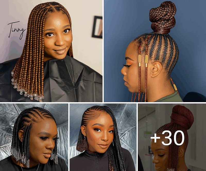 30 PHOTOS: Perfect African braided hairstyles for ladies ‎