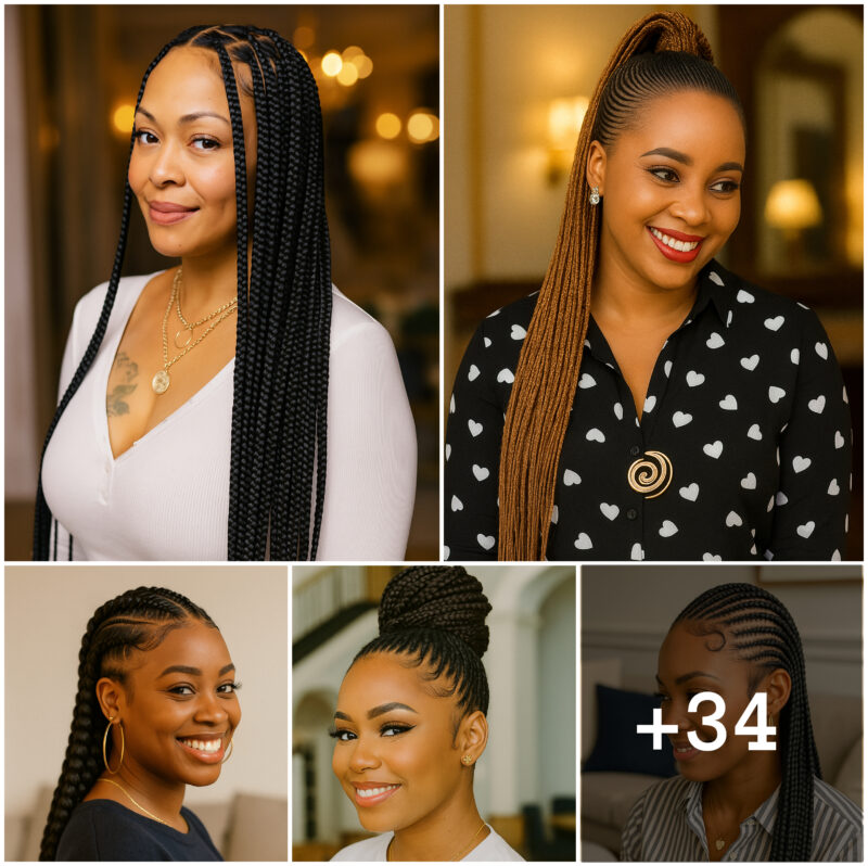 34 PHOTOS: Stunning African braid styles for women ‎