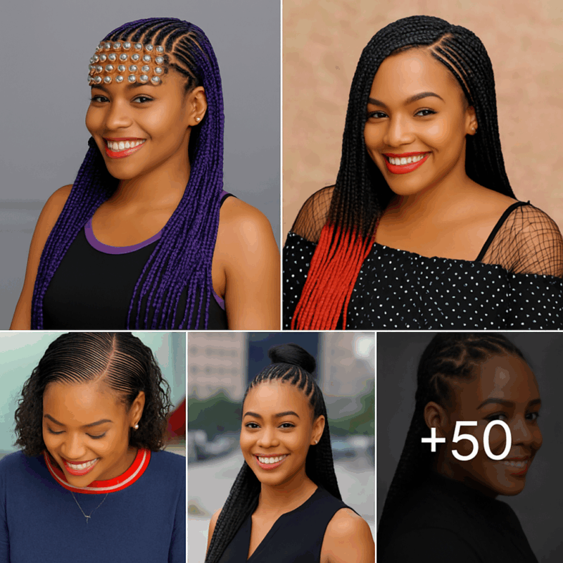 60 PHOTOS: Professional cornrow hairstyles vibe ‎