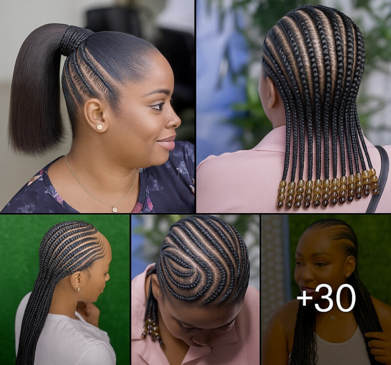 30 PHOTOS: Nice Cornrow Hairstyles – New hairstyle for women ‎