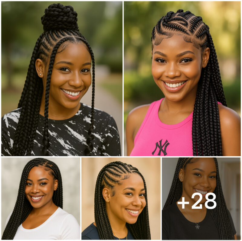 28 PHOTOS: Elegant cornrow styles