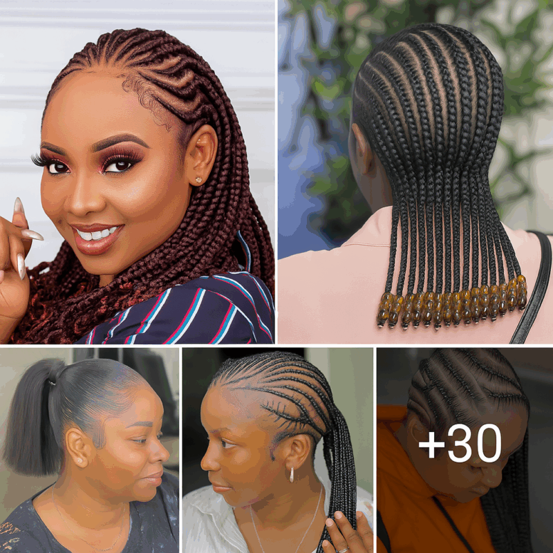 30 PHOTOS: Nice Cornrow Hairstyles – New hairstyle for women ‎
