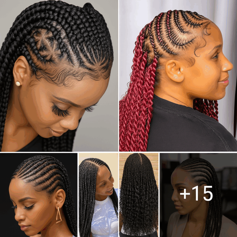 32 PHOTOS: Stylish cornrow braid designs – Trendy braided hairstyles for women ‎