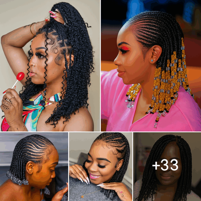 33 PHOTOS: Luxury braided hairstyles – Professional cornrow hairstyles ‎