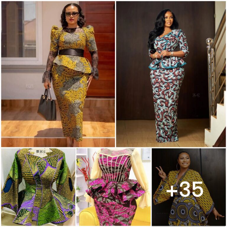 35 PHOTOS: New Slit and Kaba Styles For Women ‎ ‎