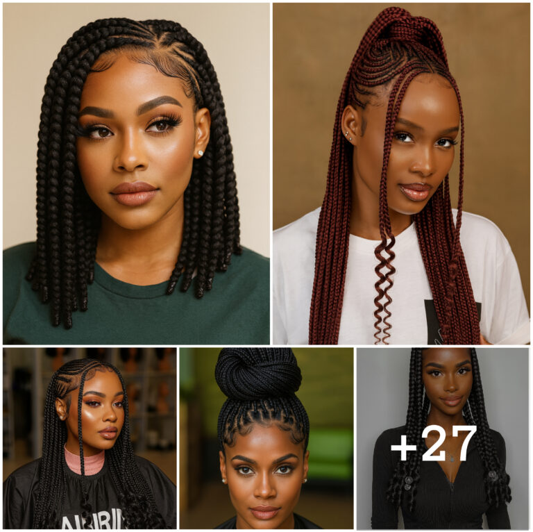 27 PHOTOS: Luxury braided hairstyles – Professional cornrow hairstyles