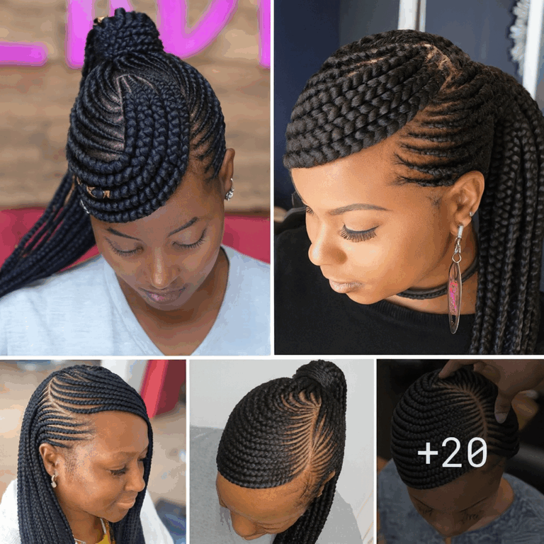 20 PHOTOS: Premium Cornrow Hairstyles for Women ‎