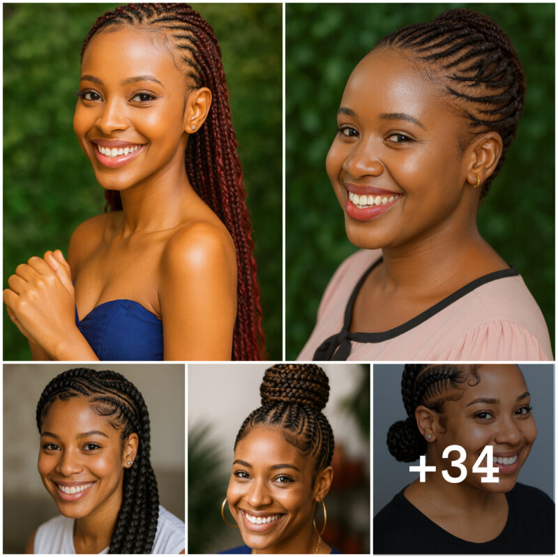 34 PHOTOS: Luxury braided hairstyles for elegant ladies