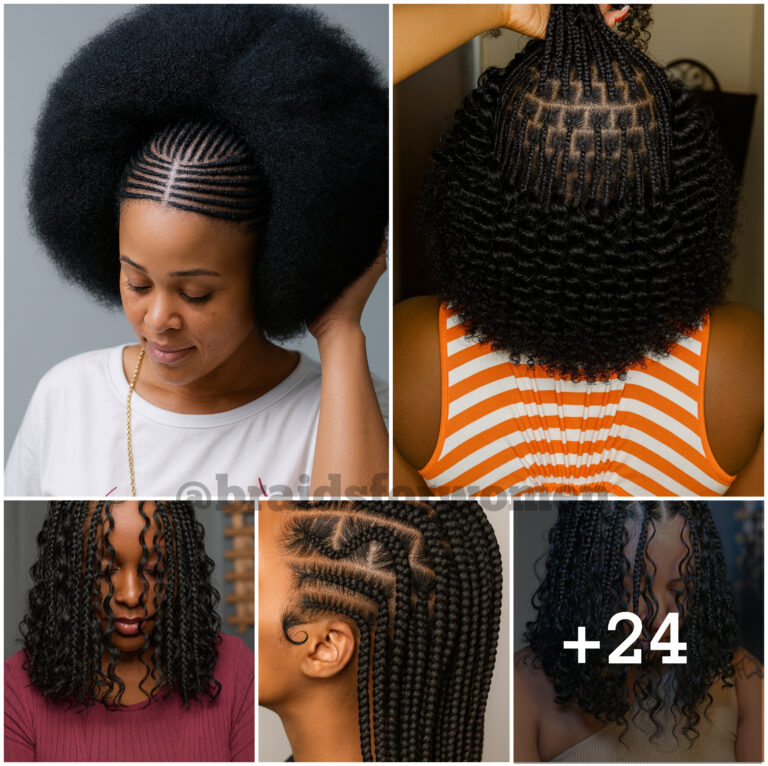 24 PHOTOS:  Professional hair braiding ideas for ladies ‎