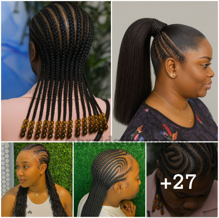 27 PHOTOS: Nice Cornrow Hairstyles – New hairstyle for women ‎