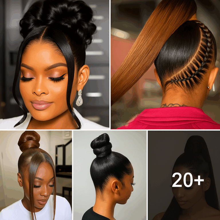20 PHOTOS: Sleek ponytail ideas ‎