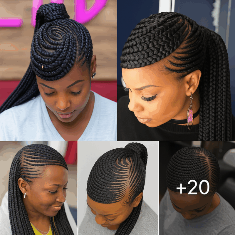 23 PHOTOS: Premium Cornrow Hairstyle Inspirations ‎