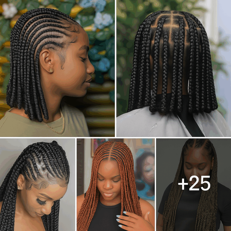 26 PHOTOS: Professional African braids for women ‎
