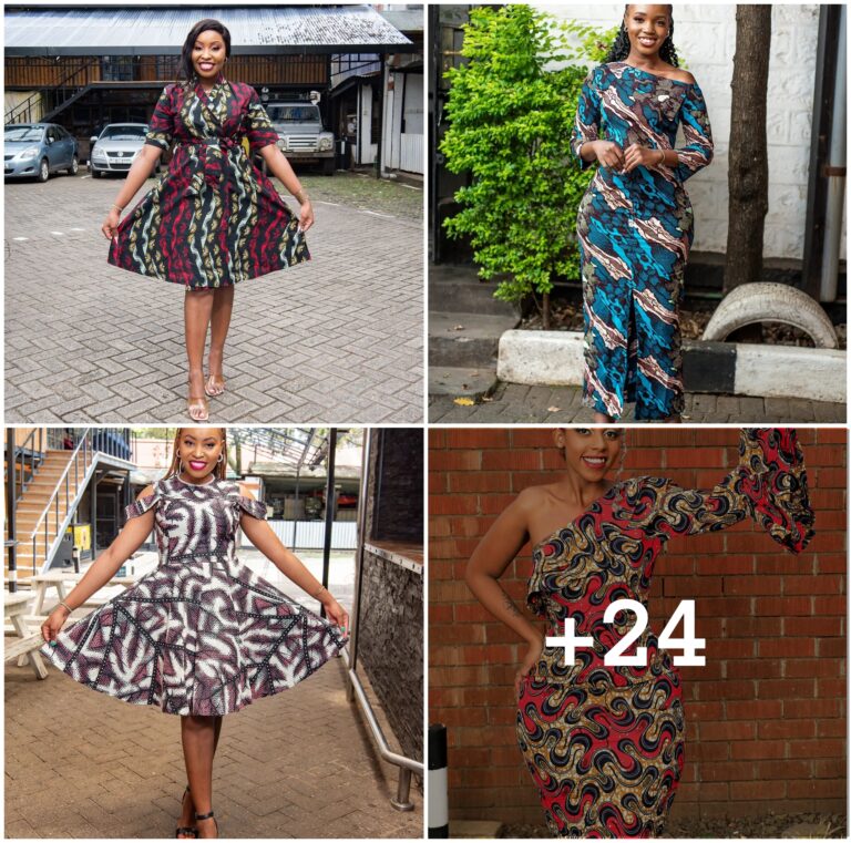 24 PHOTOS: Cute Looking Ankara Style Outfits For Ladies