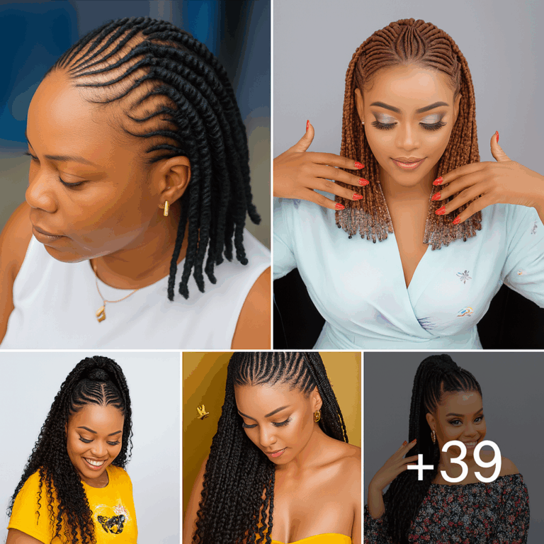 39 PHOTOS: Lovely Hairstyles For Ladies ‎