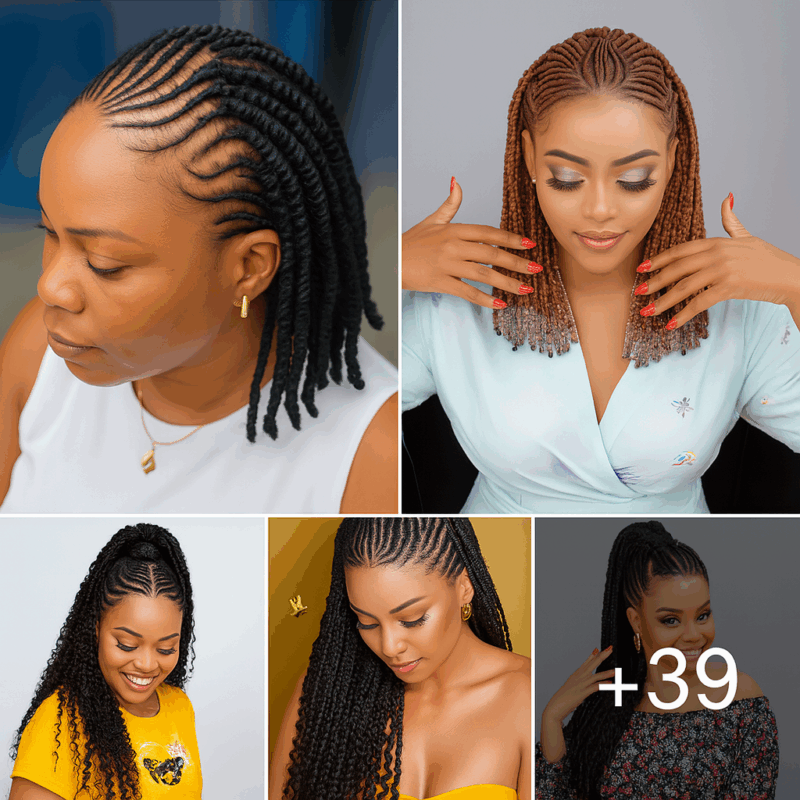 39 PHOTOS: Lovely Hairstyles For Ladies ‎