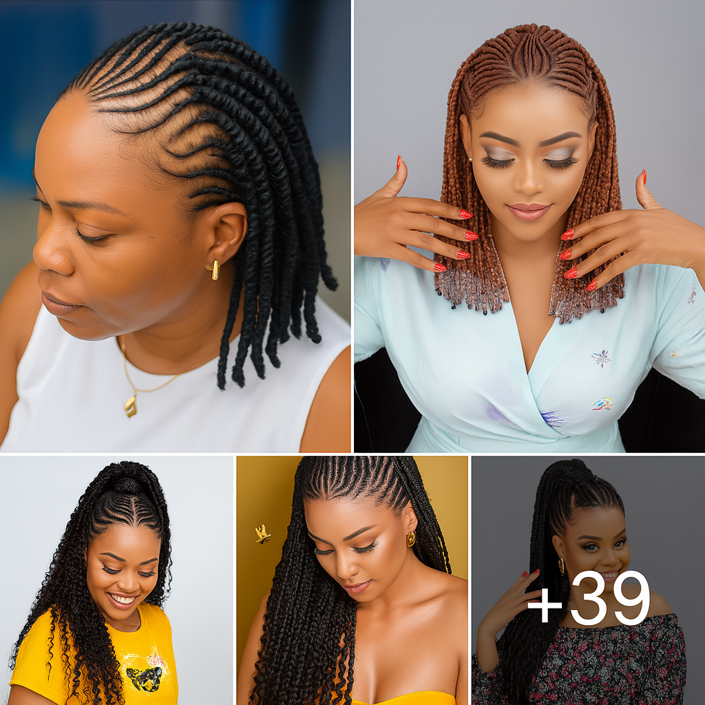 39 PHOTOS: Lovely Hairstyles For Ladies ‎