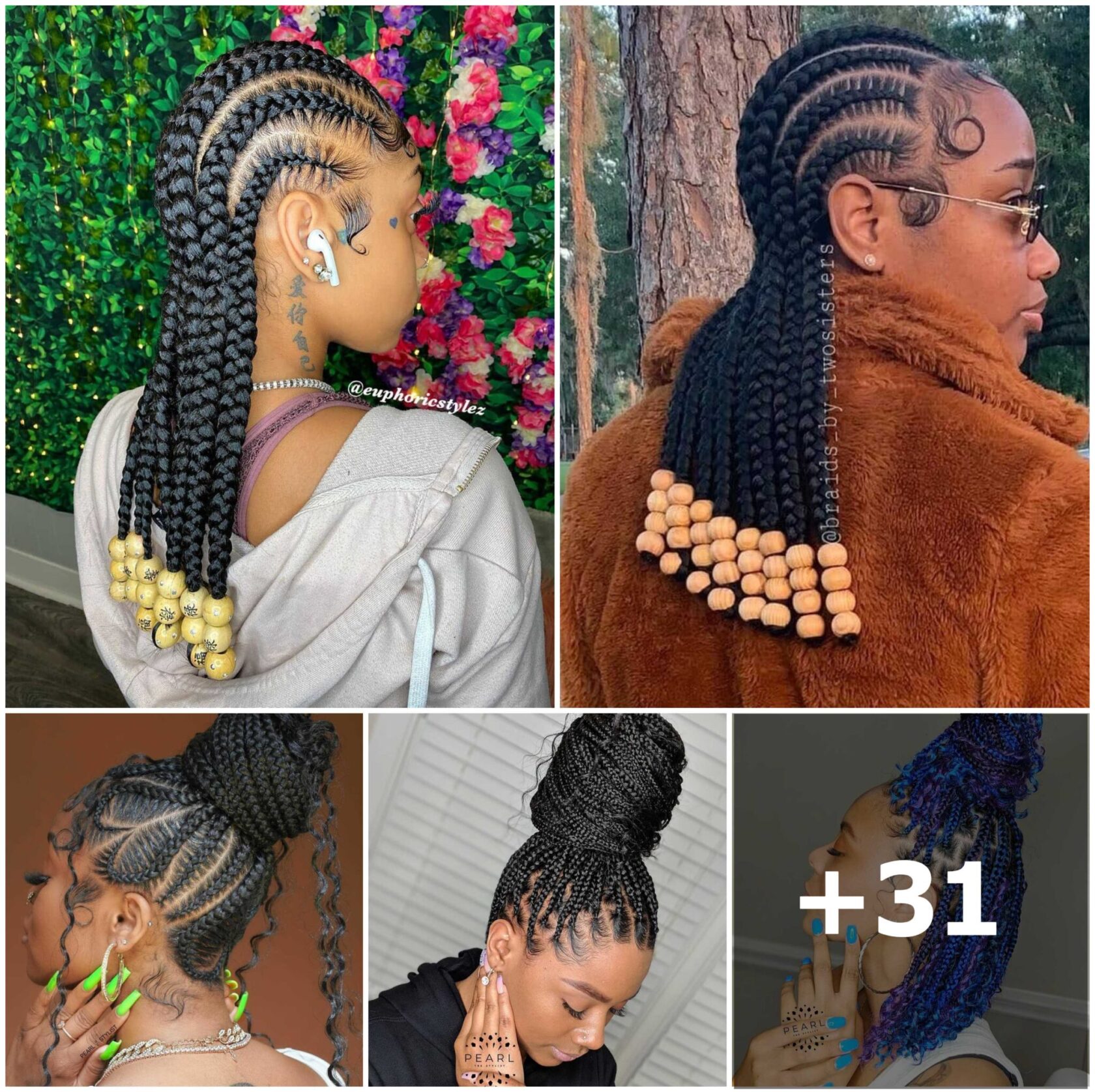 31 PHOTOS: Elegant Cornrow Braid Styles For Women