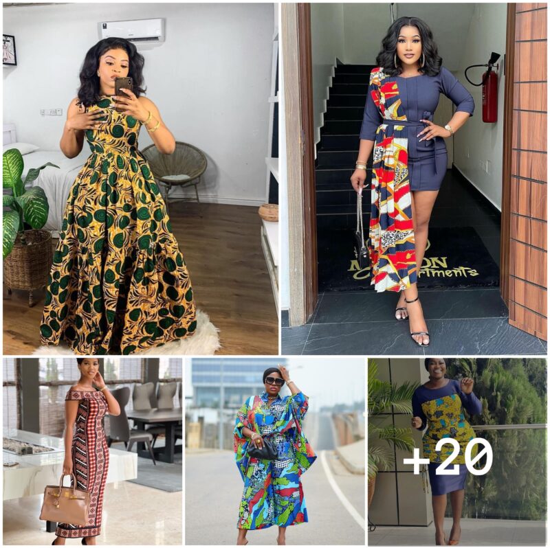 20 PHOTOS: Stylish Ankara Styles – Pinterest