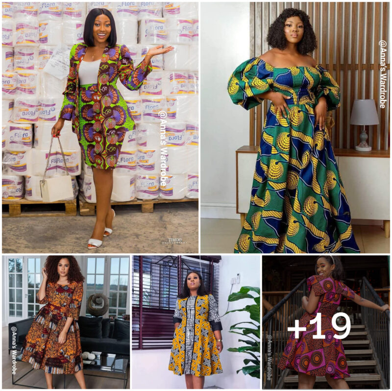 19 PHOTOS: Ankara Outfits Collection