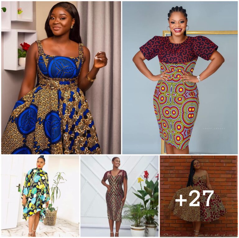 27 PHOTOS: Ankara Dresses Highlights