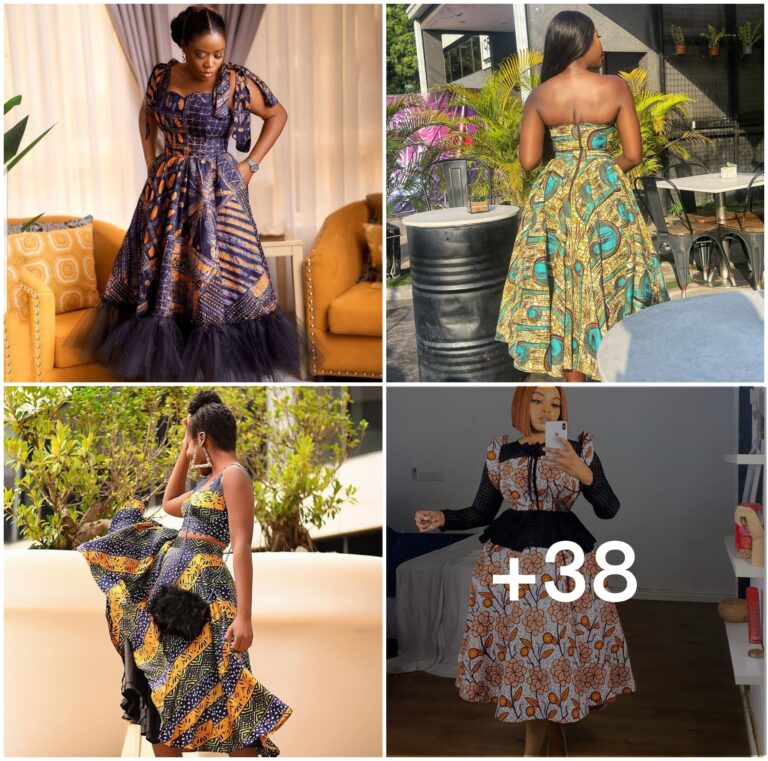 38 PHOTOS: Elegant Ankara Style Designs