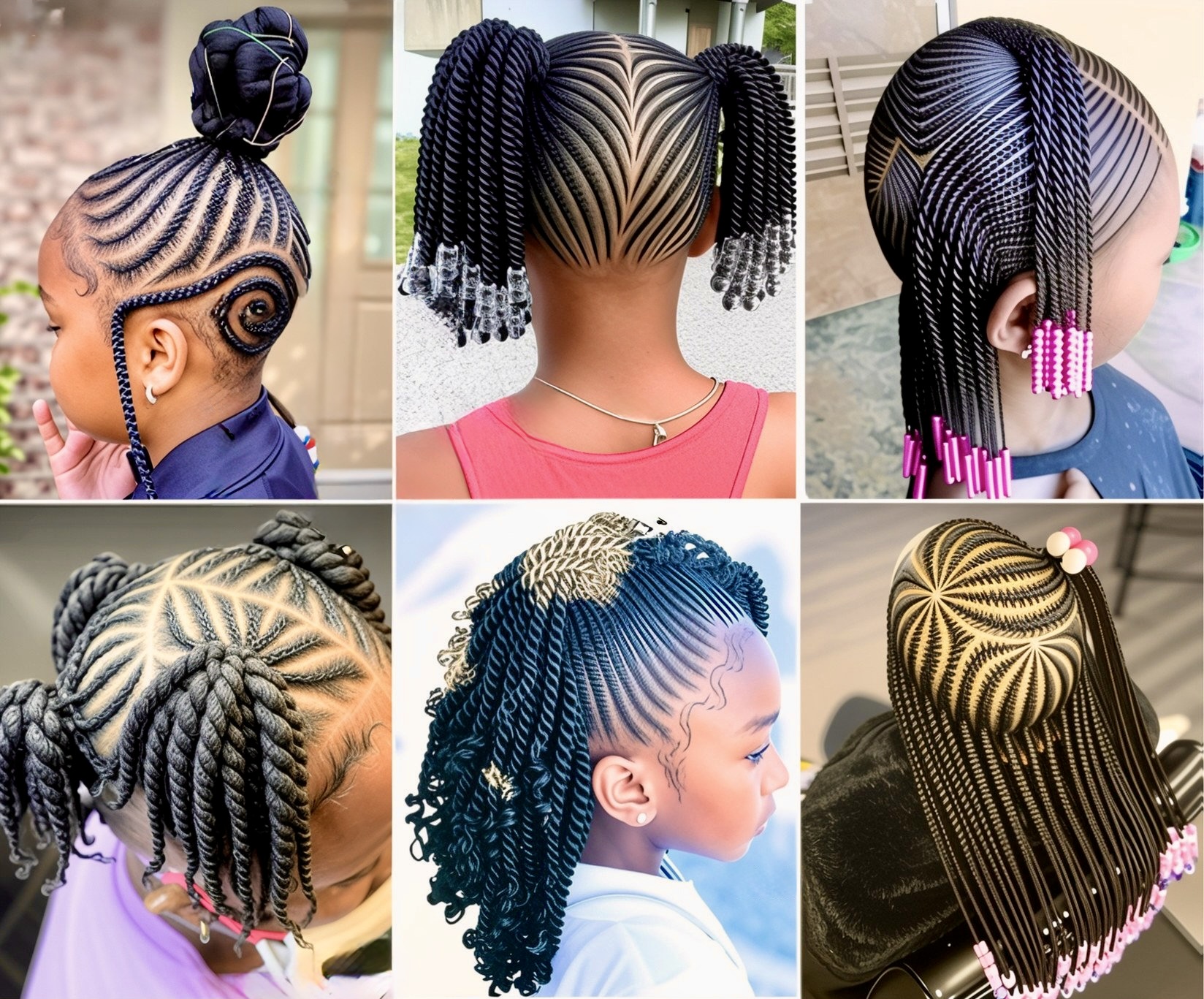 33 PHOTOS: Clean Kids’ Cornrow Hairstyle Ideas ‎