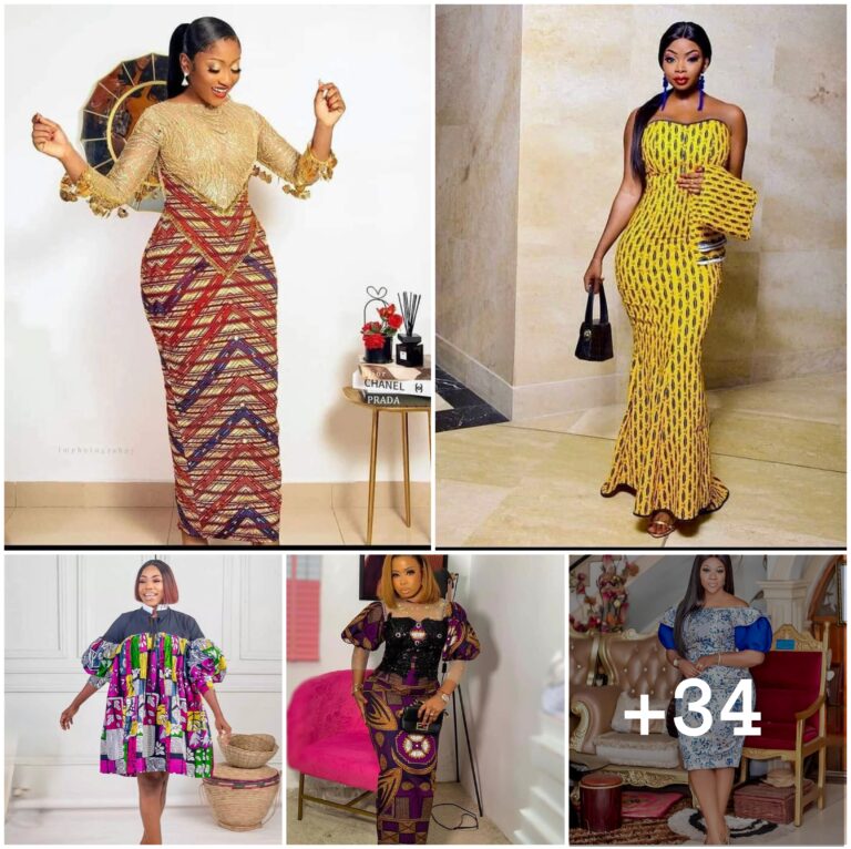 34 PHOTOS: Stylish Ankara Style Designs
