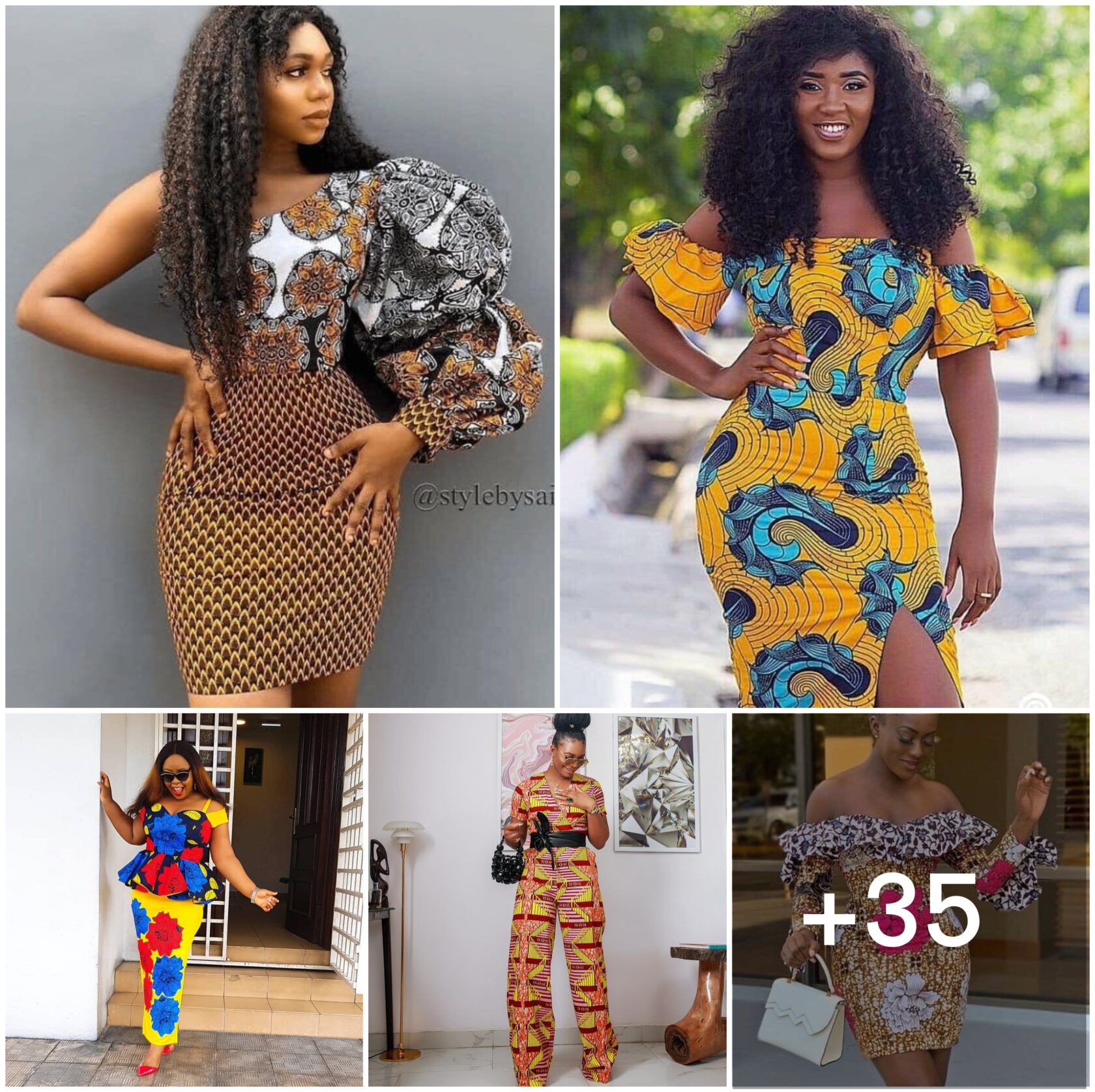 35 PHOTOS: Beautiful Ankara Style Designs