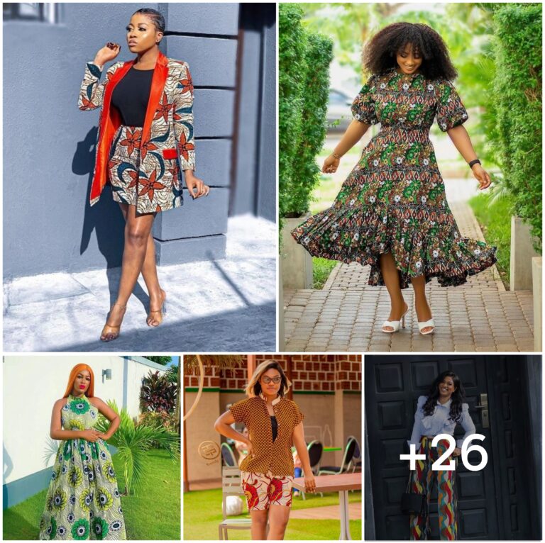 26 PHOTOS: Elegant Ankara Style Outfits