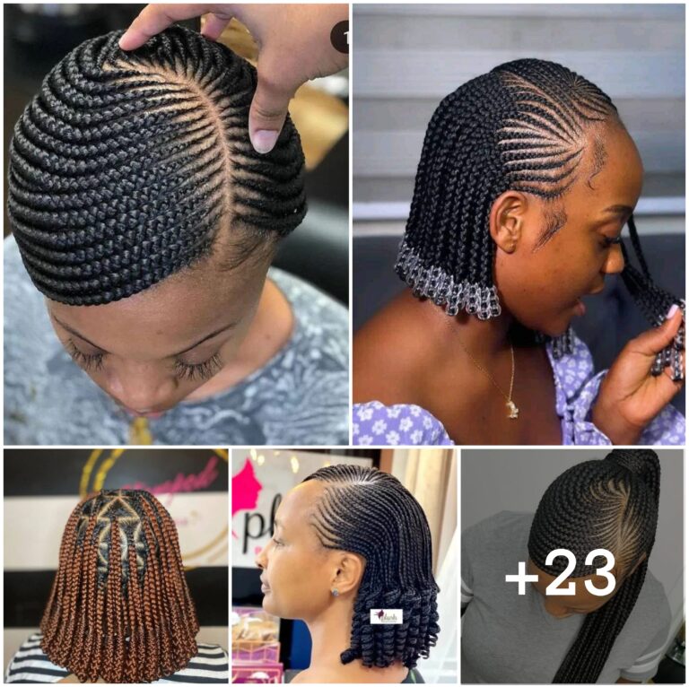 23 PHOTOS: Clean Cornrow Designs