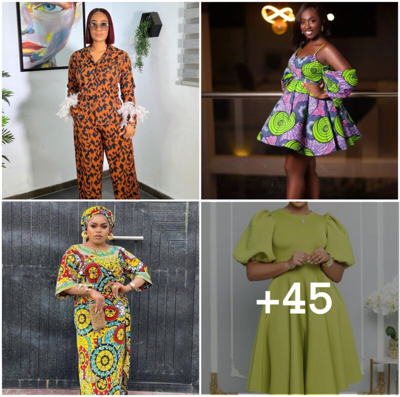 45 PHOTOS: Stylish Ankara Style Designs