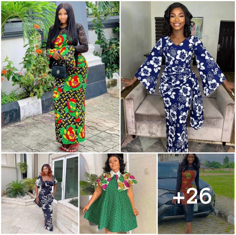 26 PHOTOS: Ankara Style Clothing Collection