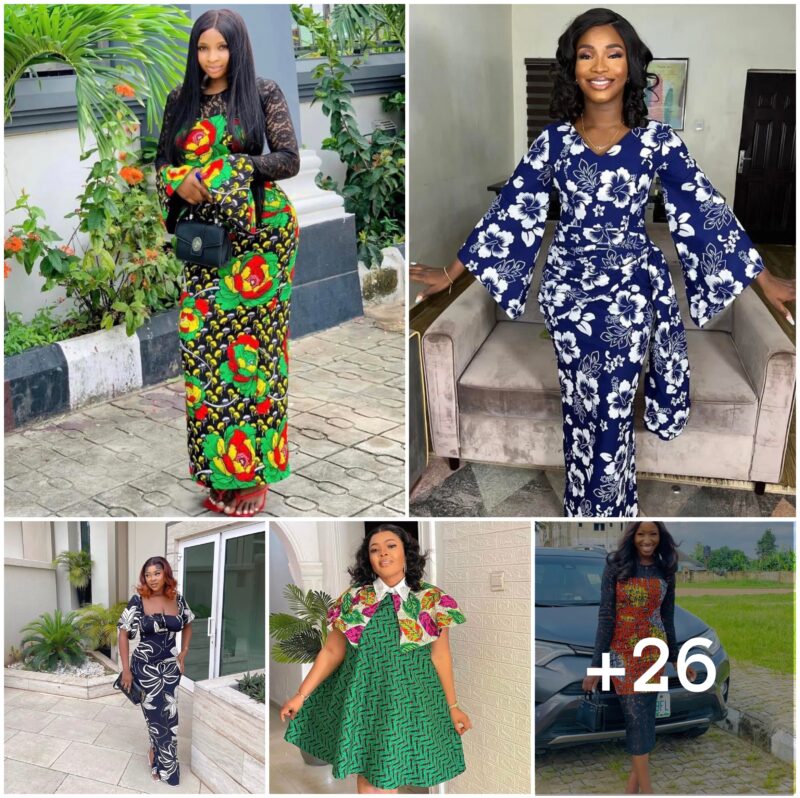 26 PHOTOS: Ankara Style Clothing Collection