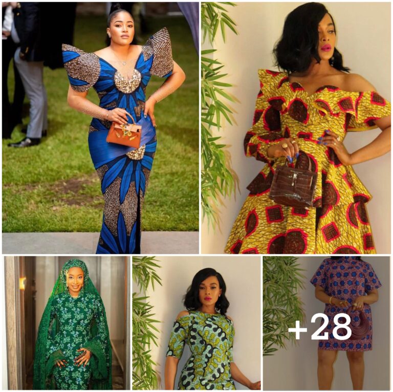 28 PHOTOS: Sleek Ankara Style Outfits
