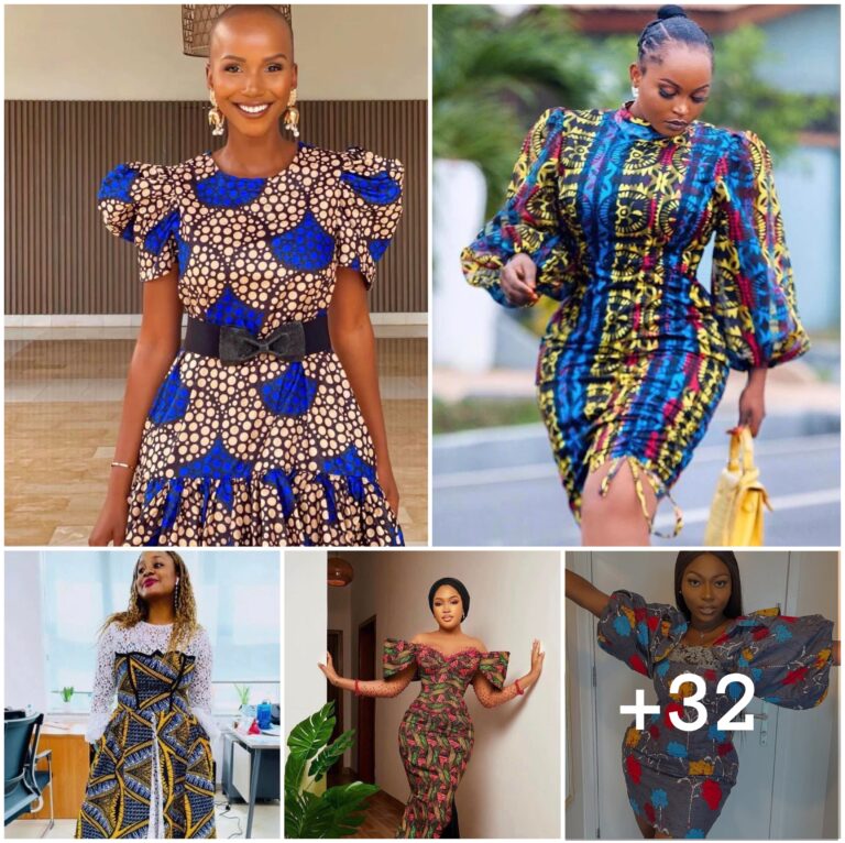32 PHOTOS: Stylish Ankara Style Dress Looks