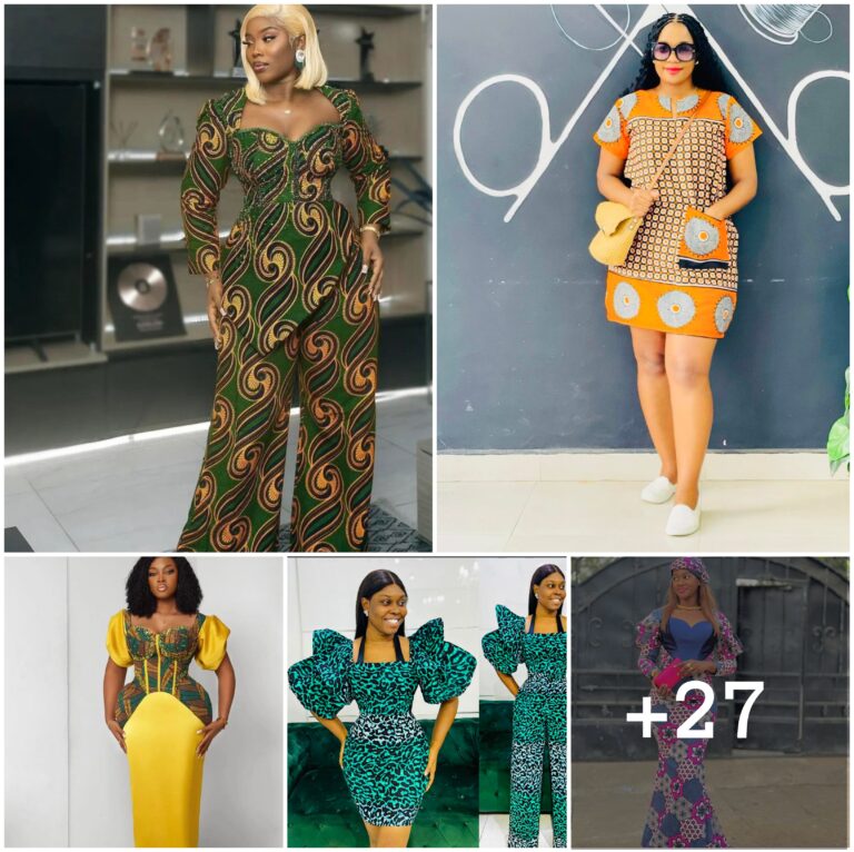 27 PHOTOS: Elegant Ankara Style Clothing