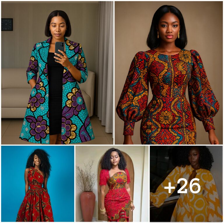 26 PHOTOS: Nice Ankara Style Outfits