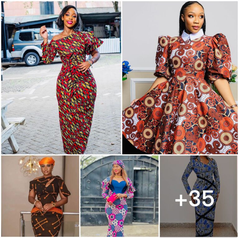 35 PHOTOS: Simple Ankara Style Styling